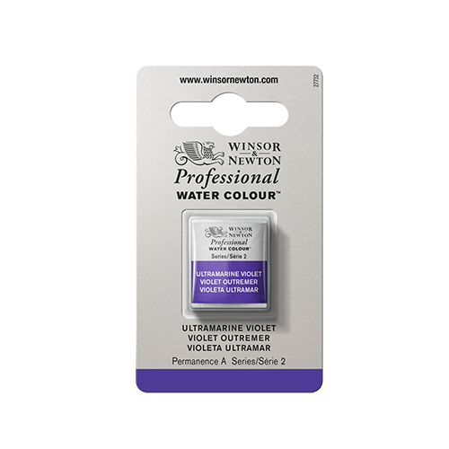 Winsor & Newton Professional Watercolour � Ultramarine Violet - Half Pan