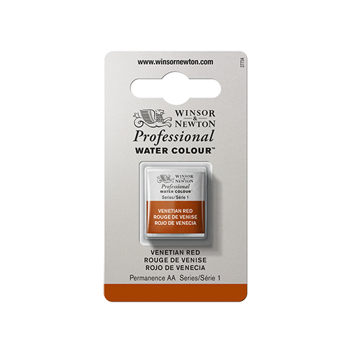 Winsor & Newton Professional Watercolour � Venetian Red - Half Pan