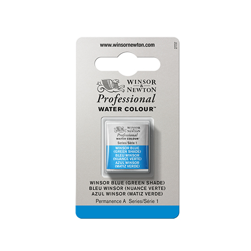 Winsor & Newton Professional Watercolour � Winsor Blue Green Shade - Half Pan  