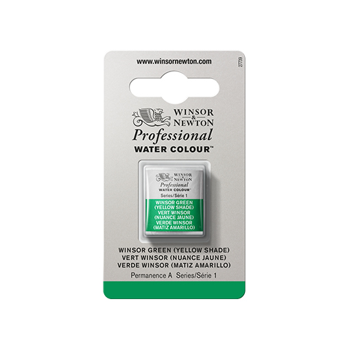 Winsor & Newton Professional Watercolour � Winsor Green Yellow Shade - Half Pan 