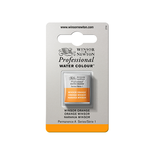 Winsor & Newton Professional Watercolour � Winsor Orange - Half Pan