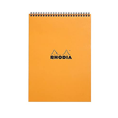 Coil-Bound Rhodia Pad � Orange - Grid - A5