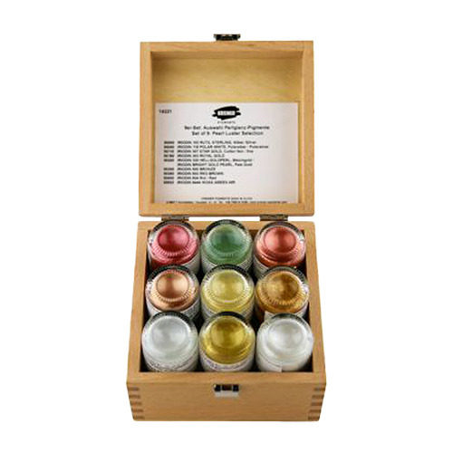 Kremer Pigment � Pearl Luster Pigments � Set of 9