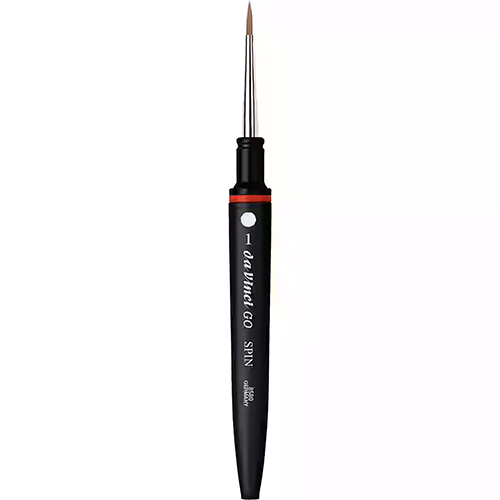 da Vinci GO SPIN Travel Watercolour Brush LH - Series 8580 � Round 1