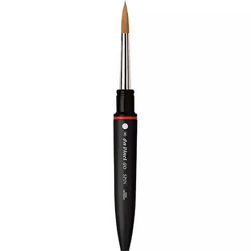da Vinci GO SPIN Travel Watercolour Brush LH - Series 8580 � Round 8