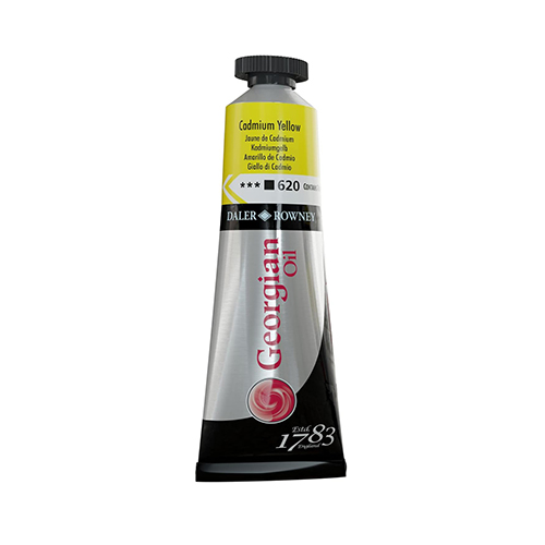 Daler-Rowney Georgian Traditional Oil Paint � 38ml � Cadmium Yellow Hue