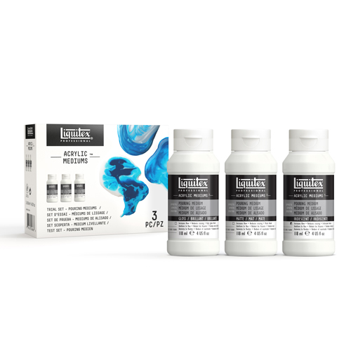Liquitex - Pouring Mediums Trial Set