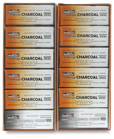 General’s Compressed Charcoal Stick Class Pack