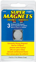 Super Magnets 0.709dia. x .118 thick-Package/3