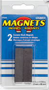 Heavy Duty Magnets-Blocks 3/8x3/8x1 7/8-Pack/2