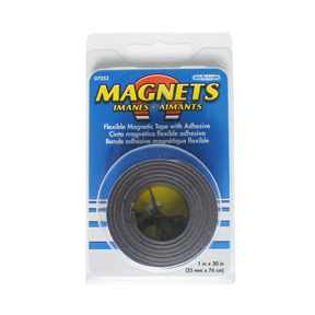 Flexible Magnetic Tape with Adhesive1x30x0.060