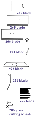 Logan #270 Replacement Blade Pack of 100