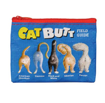 Blue Q Coin Purse – Cat Butts