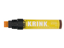 KRINK K-51 Jumbo Permanent Ink Marker - Yellow