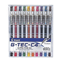 Pilot G-Tec C4 Ultra Fine Pen Set of 10