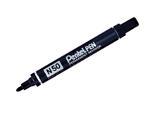 Pentel N50 Permanent Marker Bullet Tip - Black