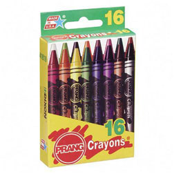 Prang Fun Pro Soybean Crayons 16 Pack