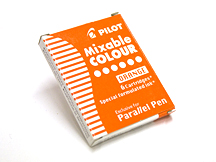 Pilot Parallel Pen Ink Cartridge - Orange