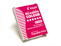 Pilot Parallel Pen Ink Cartridge - Pink