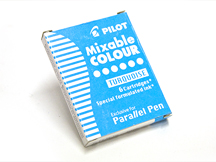 Pilot Parallel Pen Ink Cartridge - Turquoise