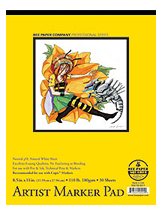 Bee Paper Artist Marker Pad - 8.5" x 11"