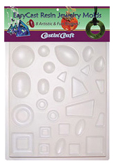 EasyCast Resin Jewelry Mold - Artistic Shapes