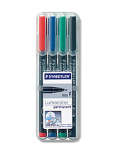 Staedtler Lumocolor Permanent Set of 4 - S