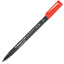 Staedtler Lumocolor Permanent Red - F