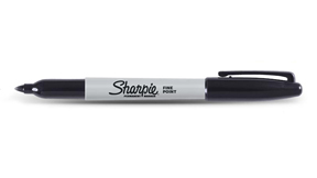 Sharpie Fine Point Permanent Marker  Black