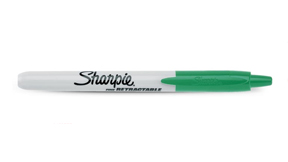 Sharpie Retractable Permanent Marker Fine - Green