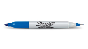 Sharpie Permanent Marker Twin Tip - Blue