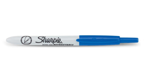 Sharpie Retractable Permanent Marker Ultra Fine - Blue