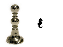 Small Decorative Wax Seal - Seahorse