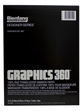 Bienfang Graphics 360 Marker Pad 9x12 50sh