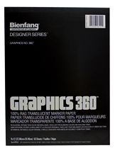 Bienfang Graphics 360 Marker Pad 11x14 50sh