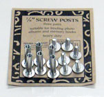 Screw Posts 7/8" (22mm) Package of 6
