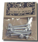 Screw Posts 1 ¾” (44.45mm) Package of 6