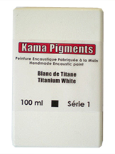 Kama Encaustic 100ml Titanium White