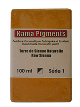 Kama Encaustic 100ml Raw Sienna