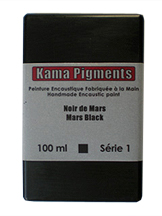 Kama Encaustic 100ml Mars Black