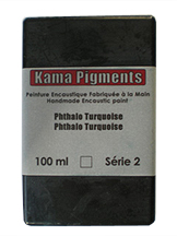 Kama Encaustic 100ml Phthalo Turquoise