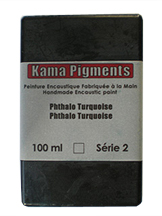 Kama Encaustic 100ml Phthalo Turquoise