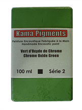 Kama Encaustic 100ml Chromium Oxide Green