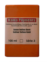 Kama Encaustic 100ml Indian Yellow Gold