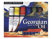 Daler Rowney Georgian Oil Starter Set of 6x22ml