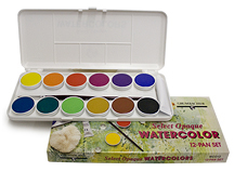 Grumbacher Select Opaque Watercolor Set of 12