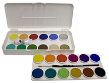 Grumbacher Deluxe Opaque Watercolor Set of 24