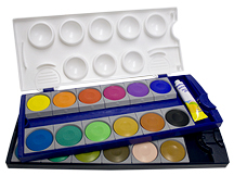 Pelikan Opaque Watercolour Paint Box of 24
