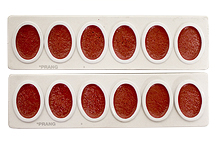 Prang Oval Watercolor 12 Refills Red