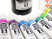 Turner Colour Works Design Gouache Premier Opaque Watercolor Paint - 40 ml  Jar - Luminous White